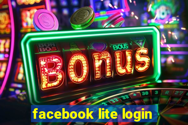 facebook lite login